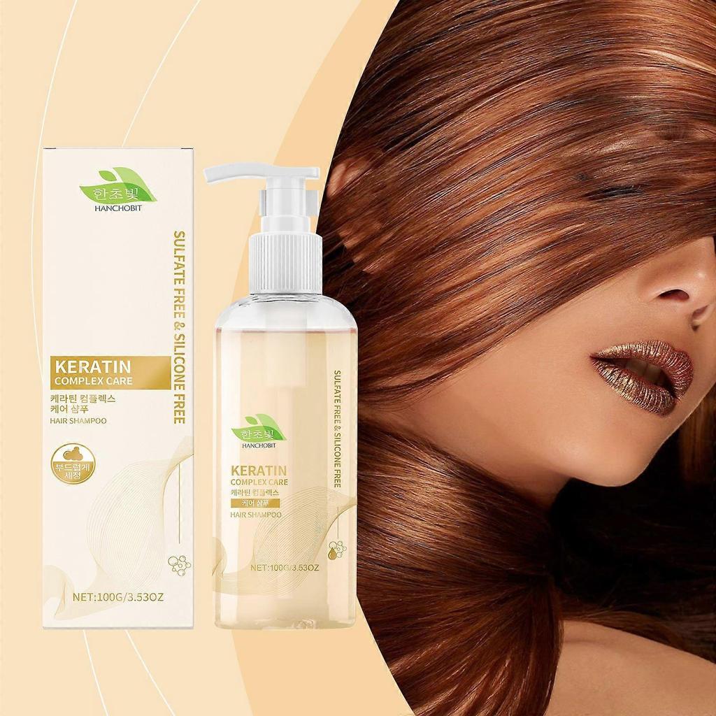 Hanchobit Keratin Komplex Pflege Shampoo Reinigung, Glättung, Feuchtigkeitspflege und Glanz für das Haar Shampoo
