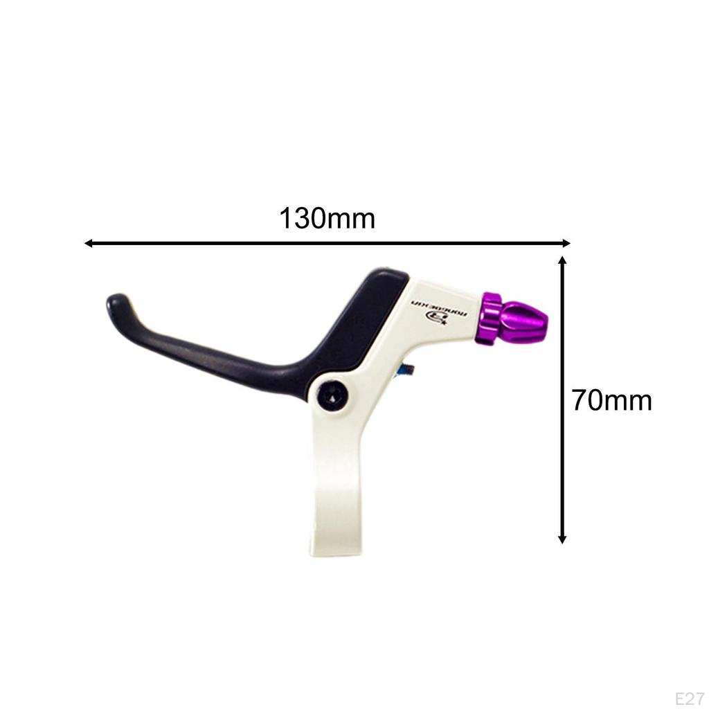 1 para dźwigni hamulca rowerowego, Uniwersalna aluminiowa dźwignia na kierownicę dla roweru dziecięcego, 2,2 cm