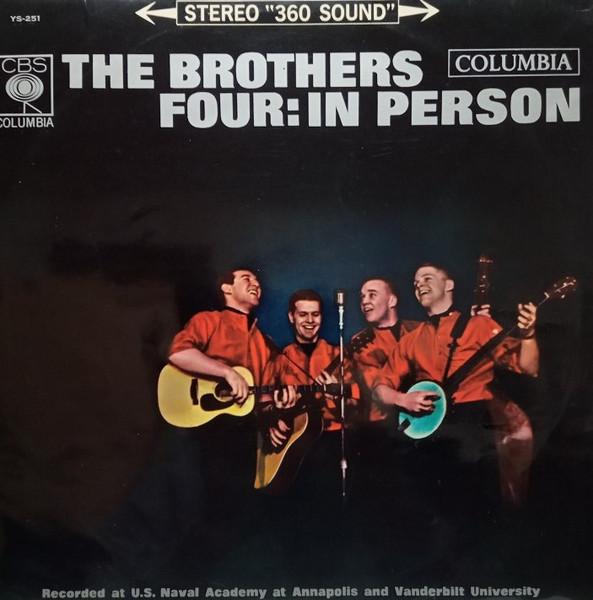 

LP Record BROTHERS FOUR In Person YS251 CBS 1963 Japan CountryFolk Used