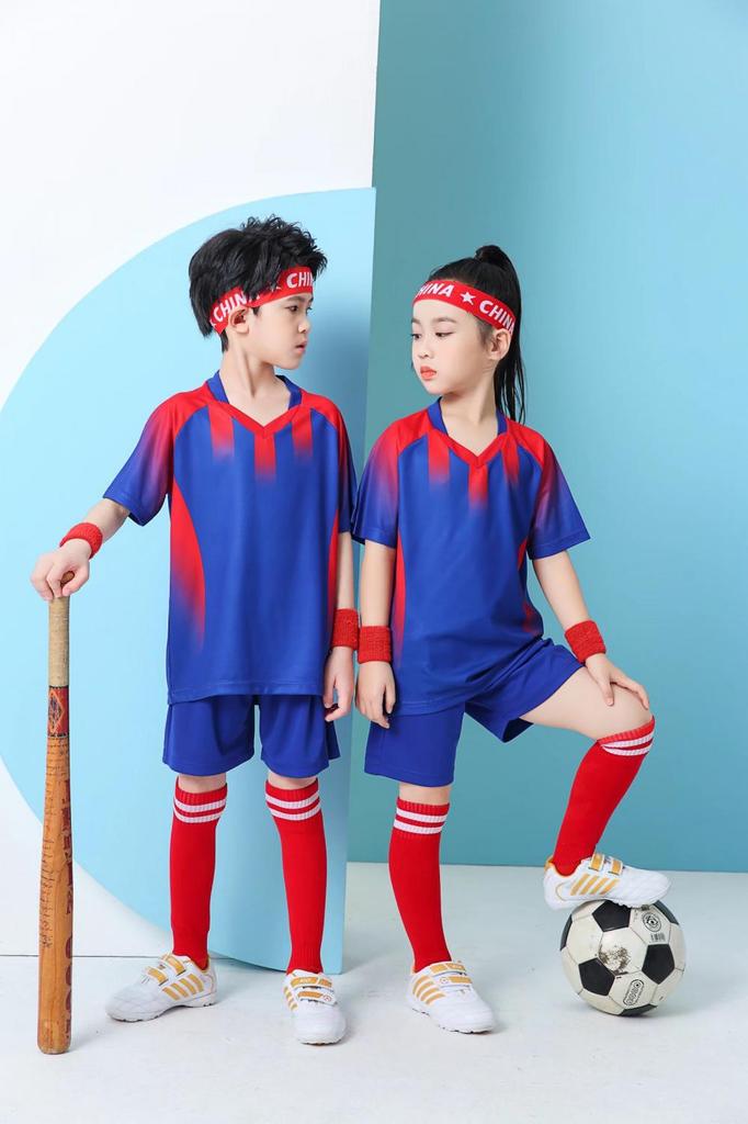 Summer New Soccer Training Uniform Men'S And Women'S Suit Adult Children Team Competition Training Uniform Jersey Fb07
