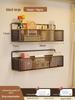 Punch-free Wall Shelf: Bedside Storage for Dorms & Bunks