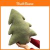 Christmas Tree Plush Cushion With Plant Floral Pattern For Living Room Decor