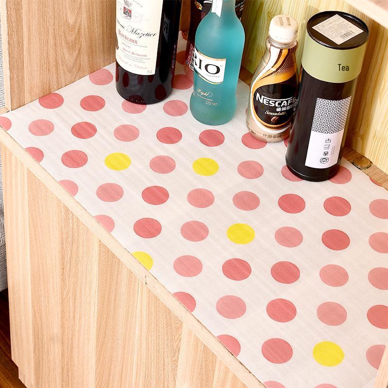 3 Rolls Kitchen Cabinet Moisture-Proof Waterproof Drawer Liner