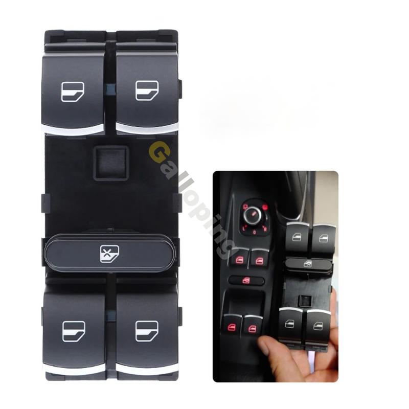 For VW Touran Tiguan Passat B6 B7 Golf Mk5 MK6 Jetta Electric Power Master Window Control Switch 5ND959857 5ND959855 5K4959857