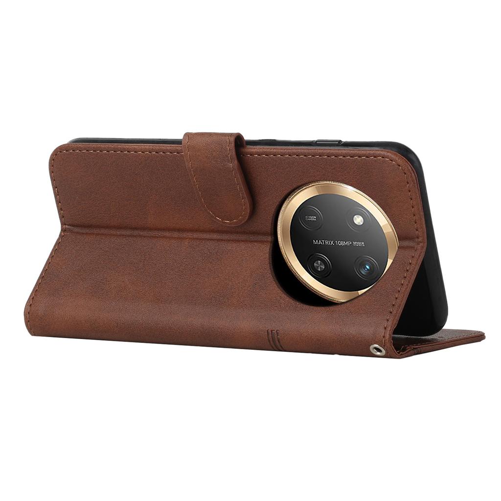 For Honor Magic7 Lite 5G/X9c 5G/X60 Pro 5G Case Leather Stand Protective Phone Cover