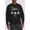 Disney Unisex Adult French Mickey Mouse Fireworks New Year Sweatshirt