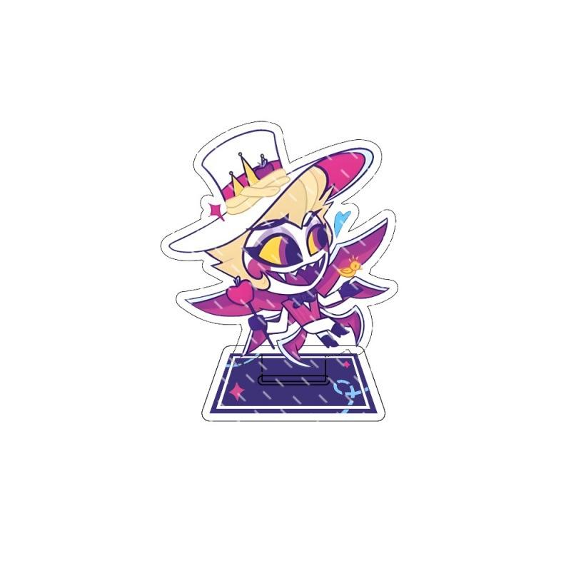 Anime Hazbin Hotel Alastor Morningstar Cosplay Stand Acrylic Cartoon Figure Standing Birthday Present Bag Decoration Collection To