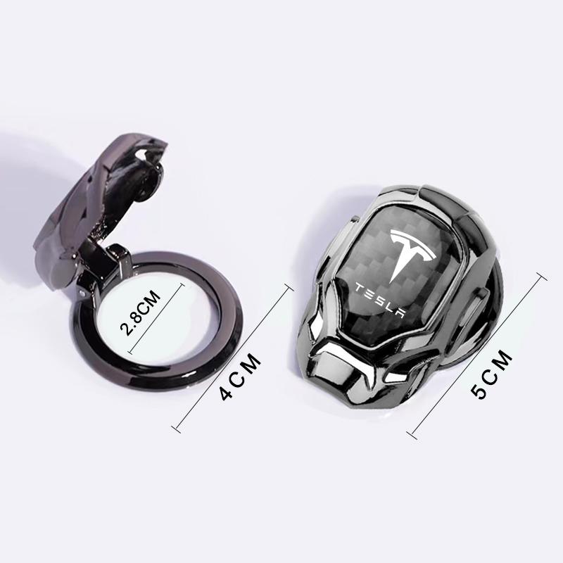 1Pcs Car One-Click Start Buttons Protective Cover Decoration For Tesla Model 3 Model X S 2016-2023  Model Y Decals TM3 TMX