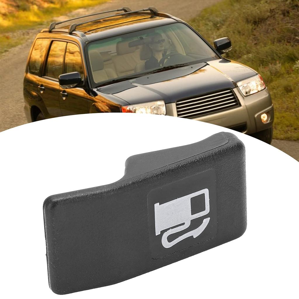 Qiilu Fuel Door Release Opener, Fuel Gas Door Lever Pull Knob 57346AA010ML Replacement for Impreza/Forester/Legacy/Baja