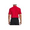 Under Armour Loose Fit Solid Color Printed Square Neck Polo Shirt Men tops Red 1290140-600