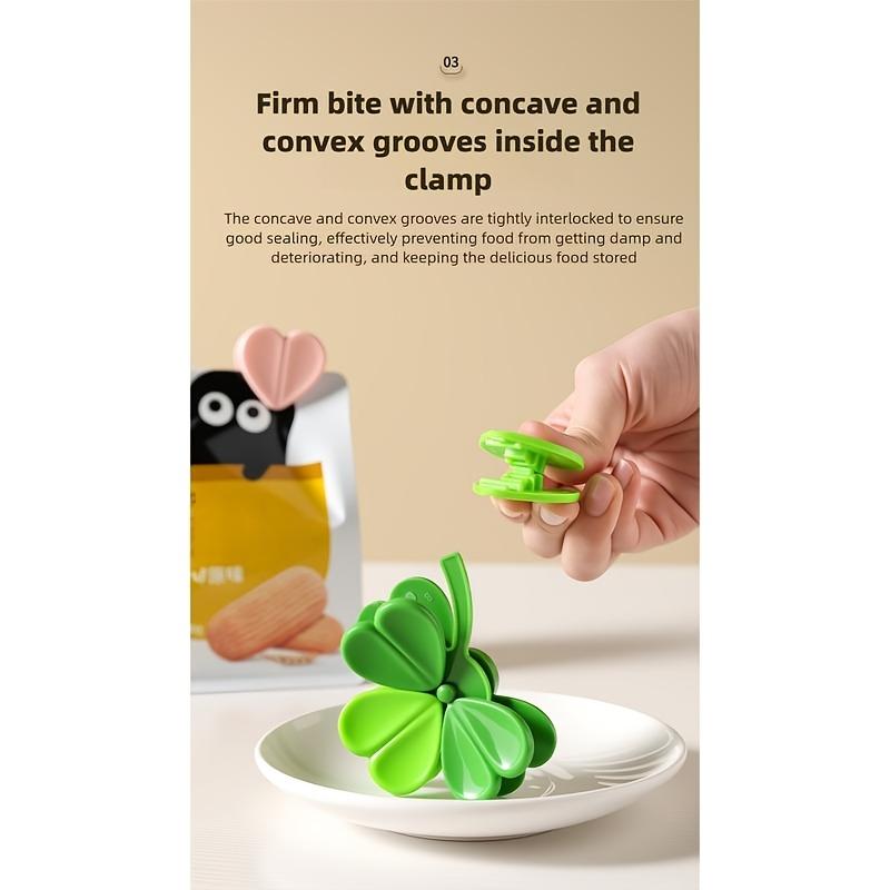 Decorative Sealing Clips, Household Bag Sealing Clips, Magnetic Sealing Clips, Creative Decorative Small Clips for Freshness Preservation