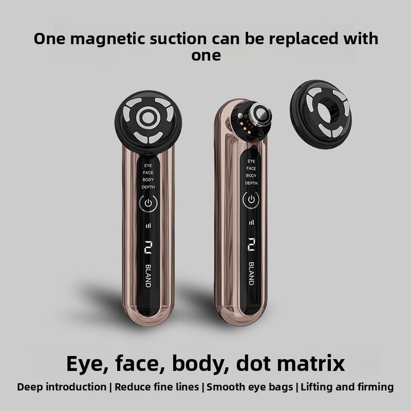 

Микротоковый ультразвуковой аппарат для введения и экспорта, бытовой прибор для подтяжки и лифтинга лица золотой