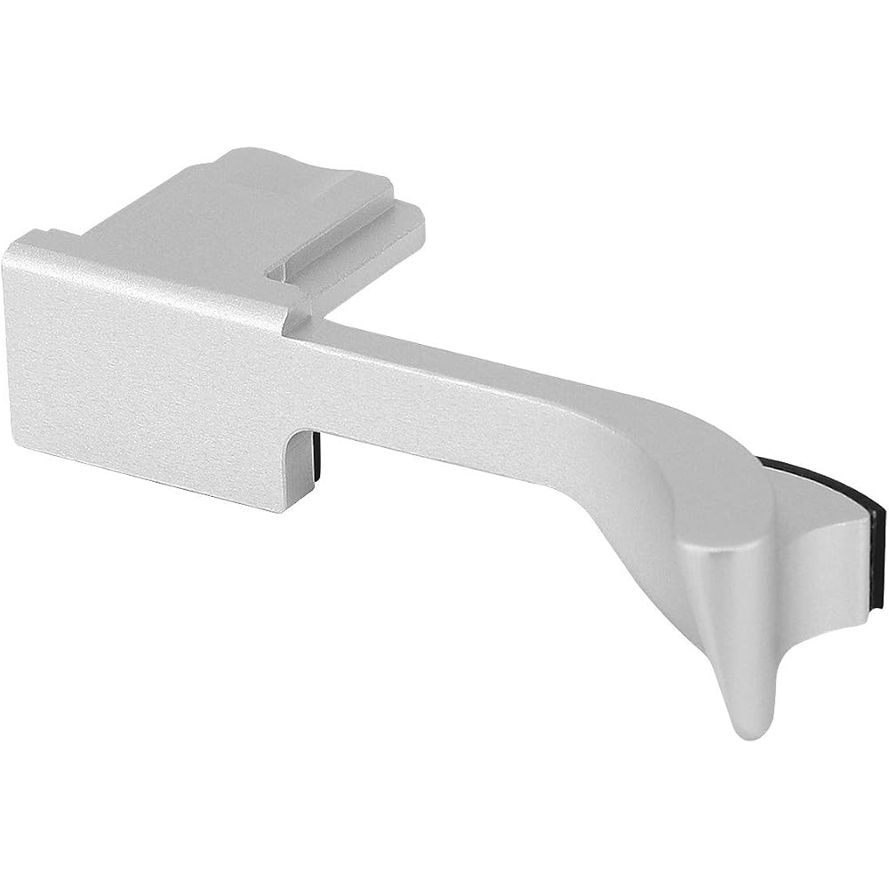 Haoge Metal Thumbs Up Hand Grip for Leica Q2 Camera THB-QS Silver Hot Shoe Thumb Rest