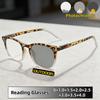 High-quality Fashion Photochromic Reading Glasses for Women Korean Version Vintage Tortoiseshell Frames Eyewear for Men 0TO +4.0