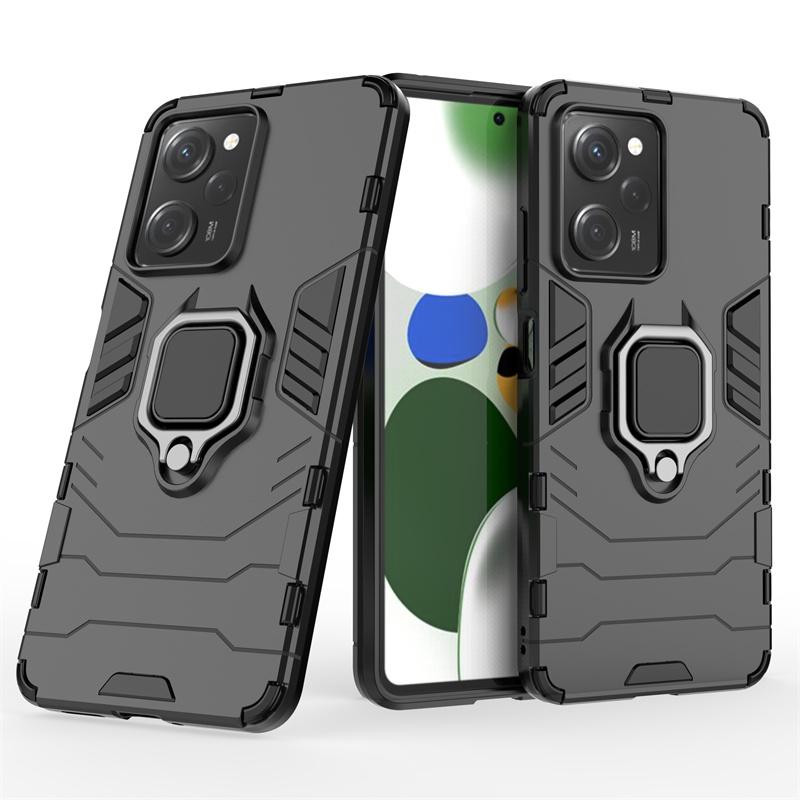 For Cover Xiaomi Poco X5 Pro 5G Case For Poco X5 Pro 5G Capas Shockproof Back Holder Ring Magnetic Cover For Poco X5 Pro Fundas