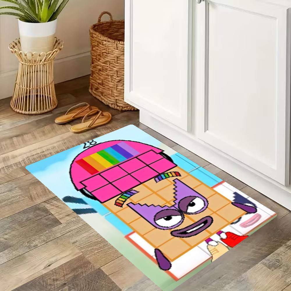 Numberblocks Nonslip Kitchen Mat Floor Carpet Rug For Indoors Outdoors Home Decor Room Supplies Spring Decor