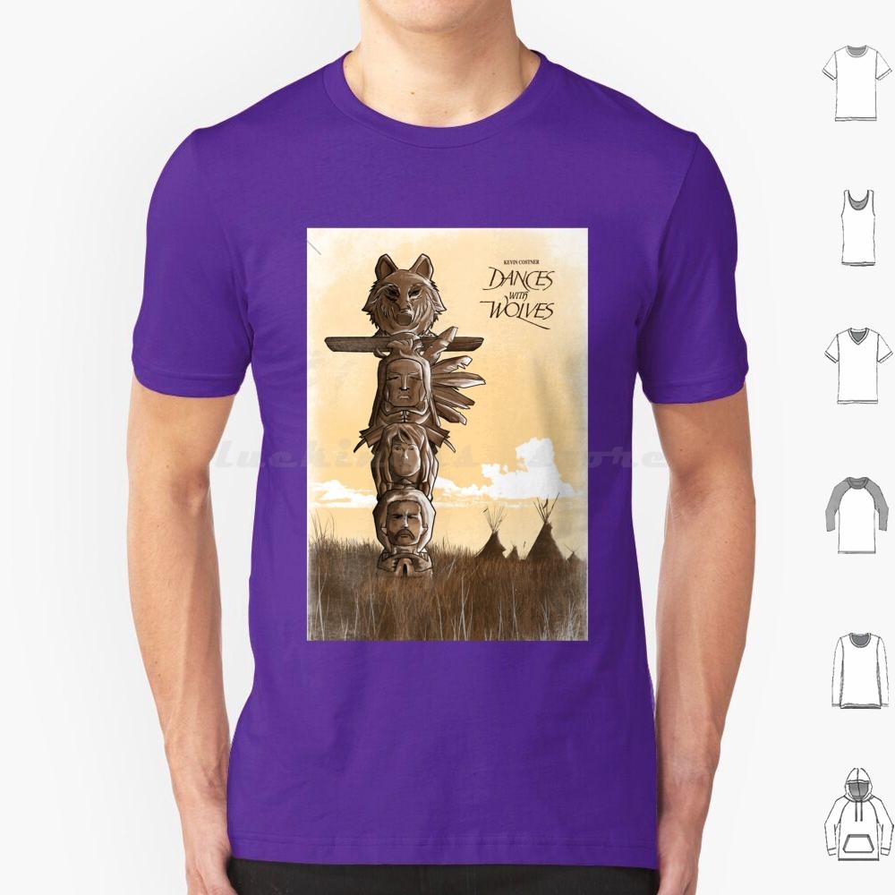 Dances With Wolves Vintage T Shirt Big Size 100 Cotton Dances With Wolves Wolves Kevin Costner Wolf Movie Animals Animal Dance S