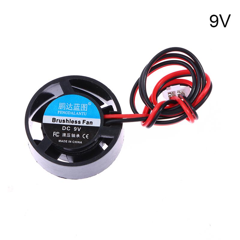 Mini 2510 25*10Mm Dc 5V 9V 12V 24V Kulatý 2-Pin Chladič Bezkomutátorový Chladič Čipové Sady Tichý Mini Notebook Mikro Chladicí Ventilátor