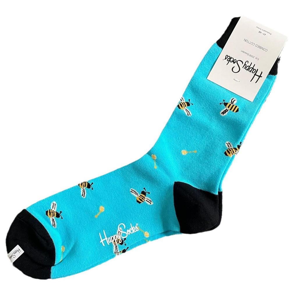 Hippy Happy Ανδρικές Ευέλικτες Μοντέρνες Μόδες Κάλτσες Μήκους Μέσης Γάμπας από Βαμβάκι