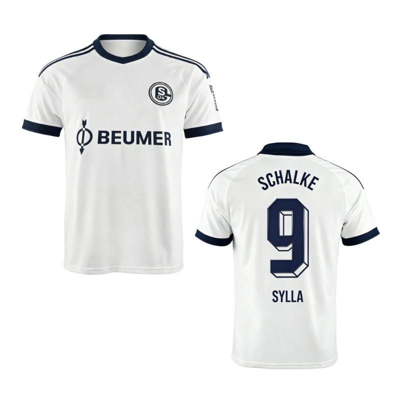 2026/27 Season Schalke Vintage Football Jersey Shirt, Unisex Summer 04 Hot Sales Training Breathable Quick Drying Sweatshirt