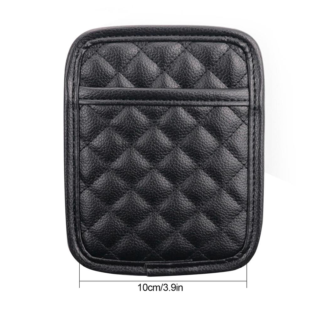 Car Pocket Bags Car Storage Box Collecting Bag For Cards Mobile Phone Key Card Sticky Pouch Interior Accessories