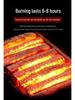 Smokeless High-Temperature Charcoal Briquettes for Home and Commercial Use - Durable and Flammable Fruit Wood Charcoal Heating Solution