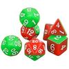 Splic Colors DND Dice 7pcs Polyhedral Game Dice with Tube for DND RPG Game Table Game