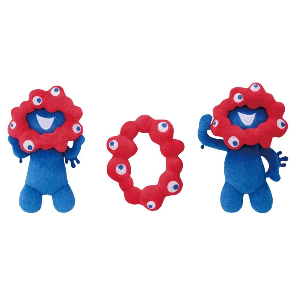Myakumyaku Bag Attachable Plush Toy - 3 Types Available, Approximately 12cm (Myakumyaku (both Arms Raised))