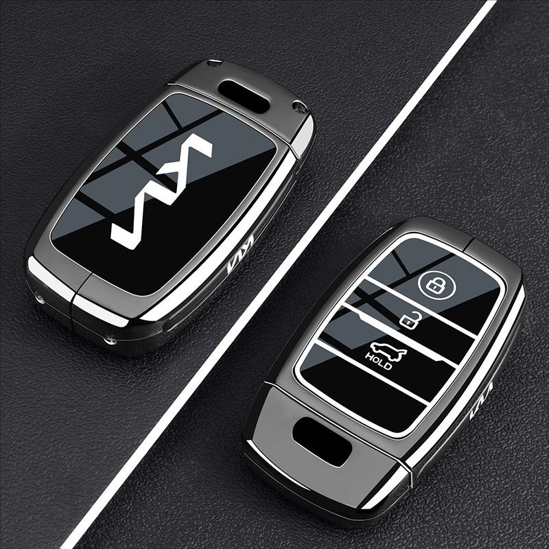 Styling Car Key Case Cover For Kia Picanto Sportage GT RIO 3 Cerato Soul K5 Ceed Optima Seltos Sorento Forte Stinger Telluride