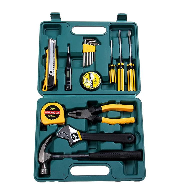 Multifunctional Household Tool Set: Pliers, Hammer, Wrench & Screwdriver