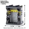 MOOXI MOC Bat Heroes Motorcycle Bricks Car Vehicle Figures Stand Compatible Building Blocks Toys For Children Adult Friends Gift