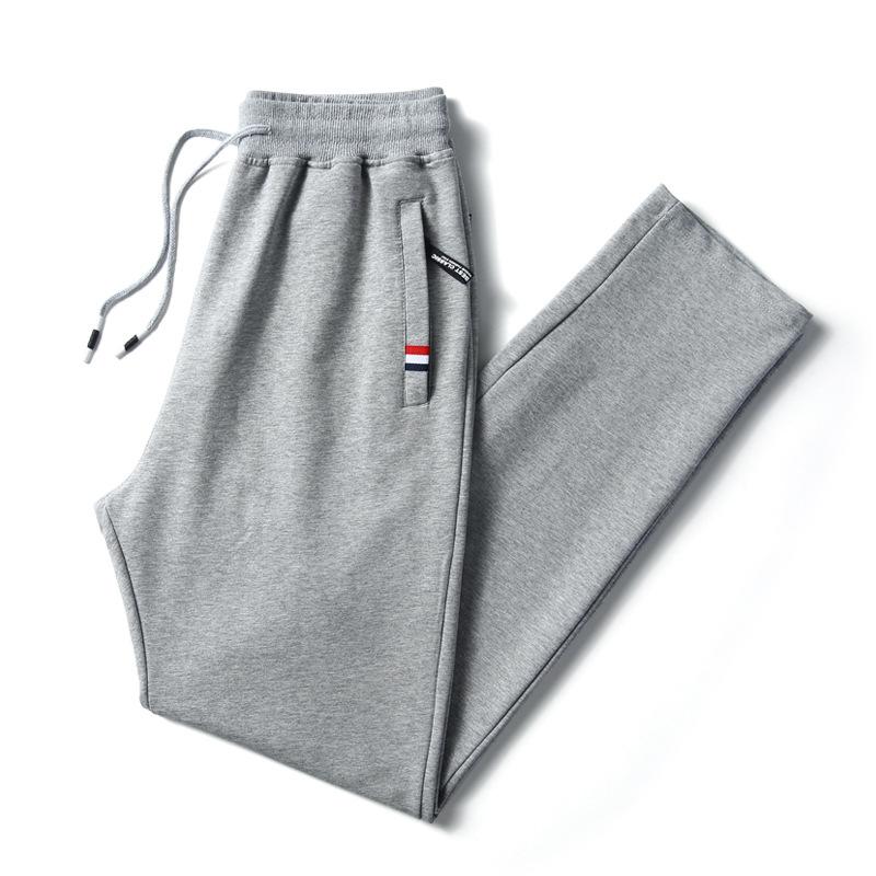 Jaro Podzim Pánské tepláky Sportovní oblečení Fitness Tělocvična Rovné Bavlna Tepláky Pánské Volné Joggers Kalhoty Velká velikost 8XL