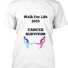 Walk For Life Size Premium T Shirt M 2XL