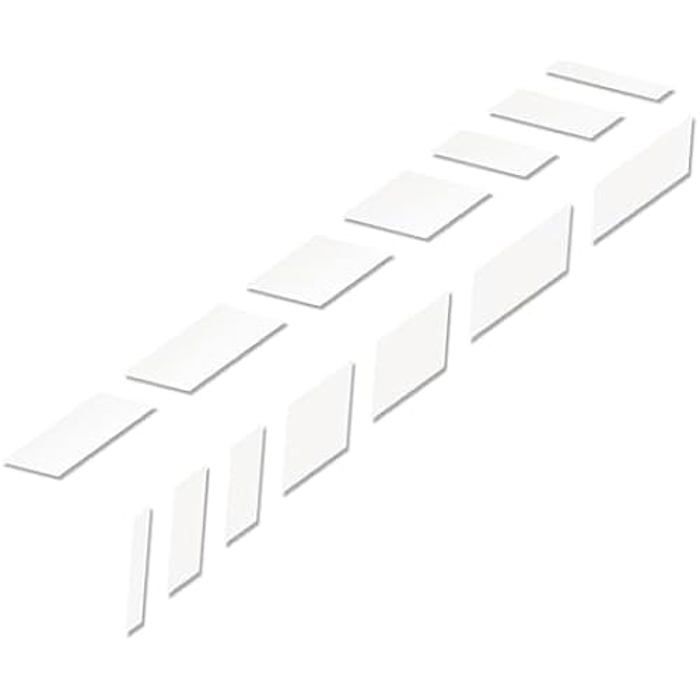 Autoaufkleber - FOLIATEC - Shades Mattweiß - 9 x 77 cm - Wetterfest - Einfache Montage