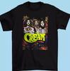 CREAM Bandmitglied T-Shirt Schwarzes T-Shirt Herren Alle Größen S M L 2345XL CM157 Unisex T-Shirt