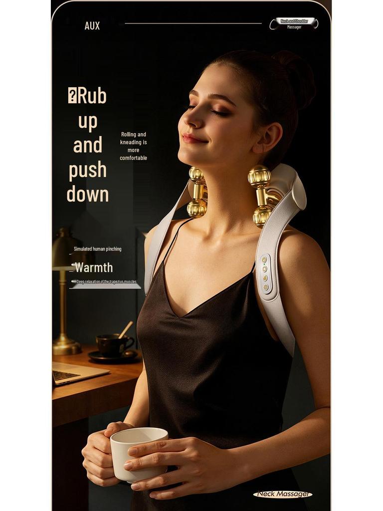 Electric Multi-functional Neck and Shoulder Massager Shawl