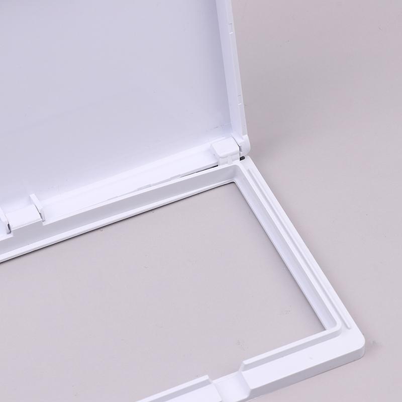 Tampa de Tomada Externa à Prova de Tempo Tipo 86 com 2 Módulos, Protetor de Tomada Elétrica Ultrafino de 26 mm, Preto, Branco, Transparente