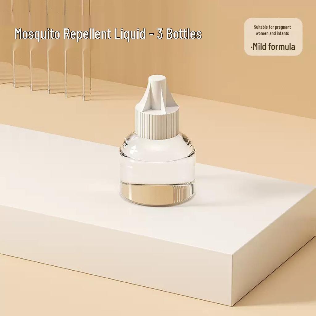 

Portable USB Charging Mosquito Repellent Lamp with Smart Timer for Outdoor/Indoor Use Refill Liquid Only (3 Bottles)