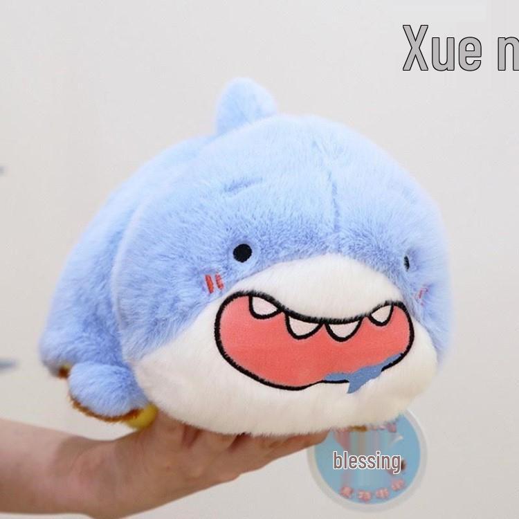 Shark Bee Husky Puppy Plush Pillow - Funny Sleep & Gift Toy for Girls
