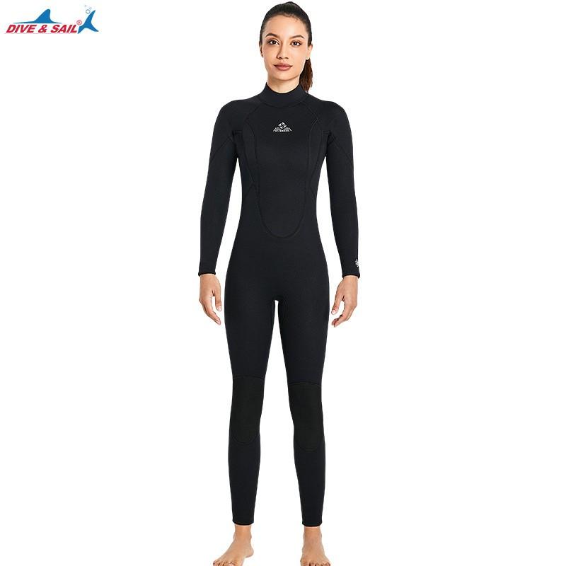 3mm Neoprene Wetsuit Men Women Warm Suit Snorkeling Surfing Swimming Winter Diving