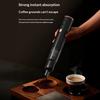 Portable Coffee Powder Vacuum Cleaners, Desktop Vacuum Cleaner, Cordless Handheld Dust Collector, Powerful Suction with Brush Head for Kitchen Office