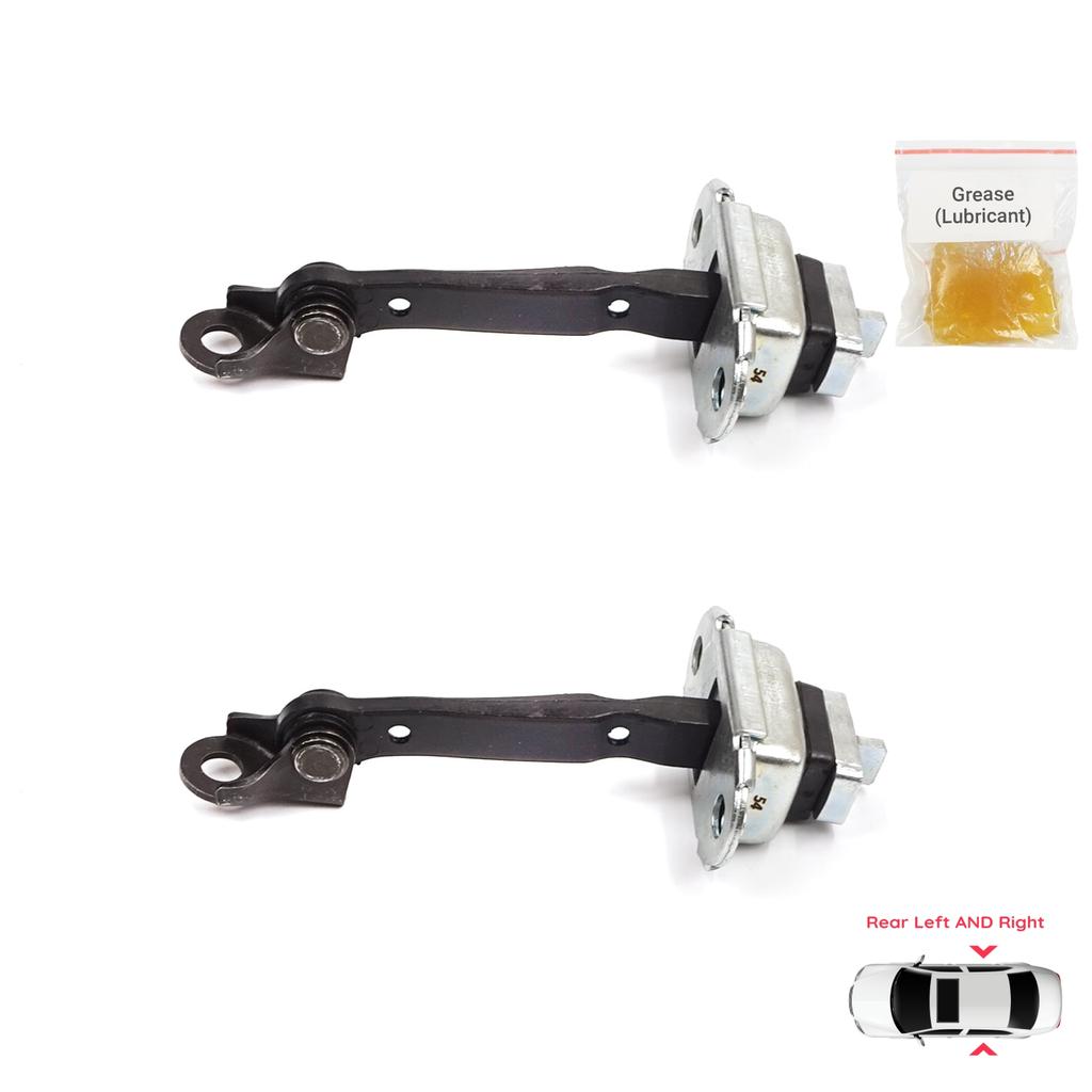 EDP1462-1 2 Pieces Rear Door Stop Check Assy Limiter Strap for Skoda Fabia MK1 I 6Y 1999-2008 4/5 Door Praktik 6Y0839249C