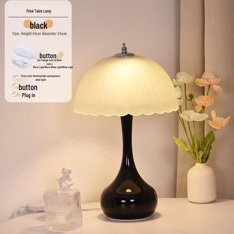 NuFeng Modern Romantic Bedside Table Lamp