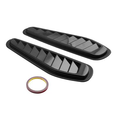1 paar Universele Auto Decoratieve Luchtstroom Inlaat Scoop Vent Cover Hood Fender