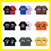 Sp5der hip hop singer Young Thug same foam letter 555555 couple T-shirt Pink short sleeve tee