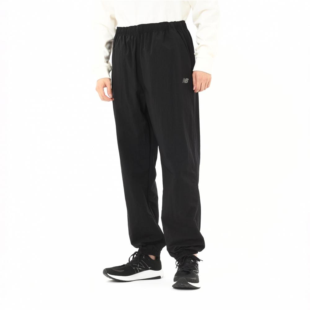 

New Balance Performance Woven Pants Bk Black Amp45720 Bk S
