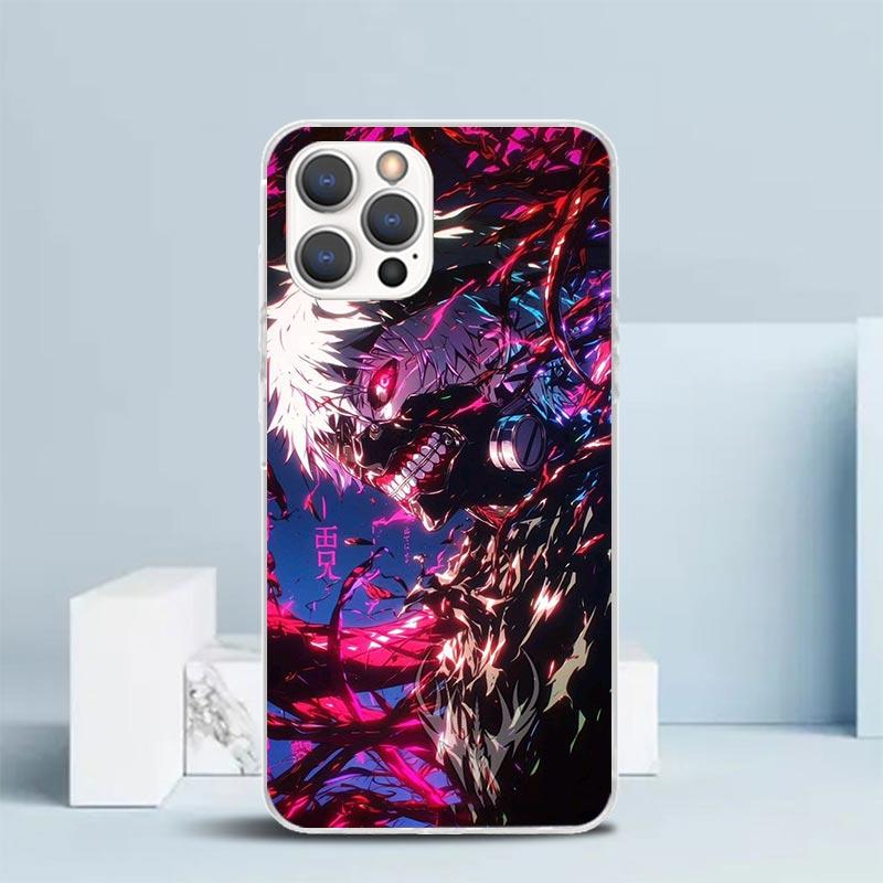 G-Ghoul Tokyo Kaneki Ken Phone Case For IPhone 16 17 Air 16E 15 14 Plus 13 Mini 12 11 Pro Max 7 8 + SE 2020 Soft TPU Back Cover