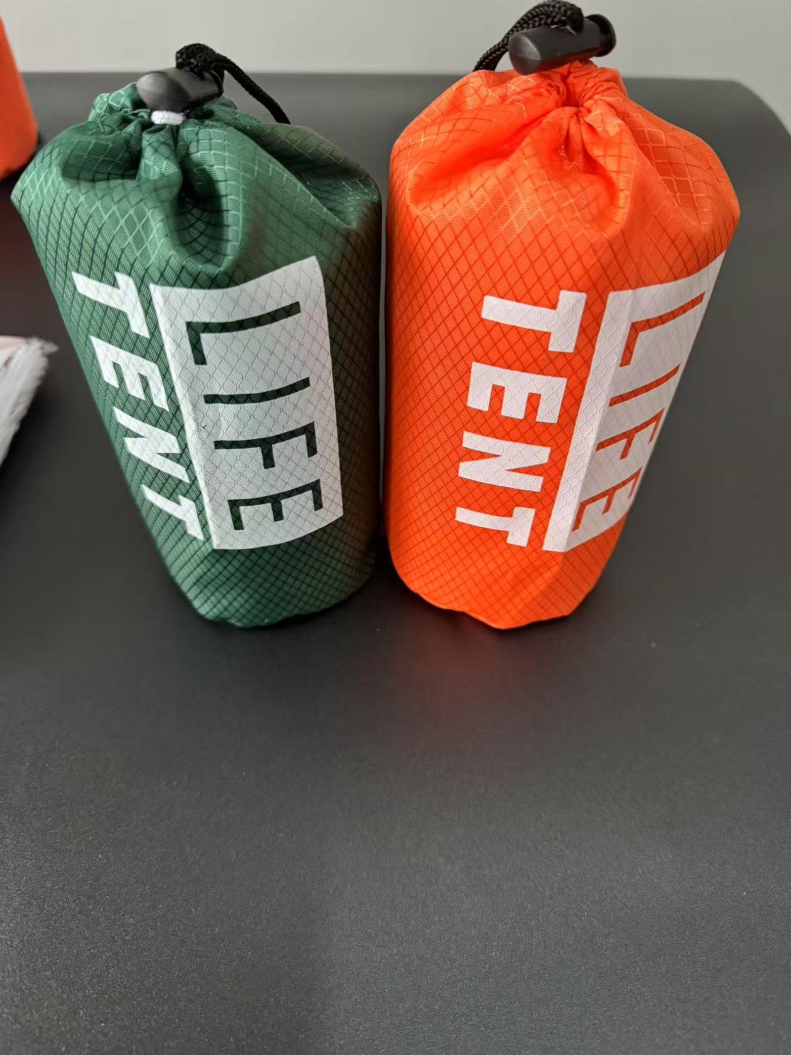 

Аварийная палатка-укрытие Одноразовая палатка для чрезвычайных ситуаций One Size зелёный