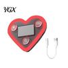 Dustproof Solar LED Light Heart-Shaped Neon Waterproof Romantic Car Lamp Garden Heart Auto On/Off Multi-Color Ambient Valentines Day Gift