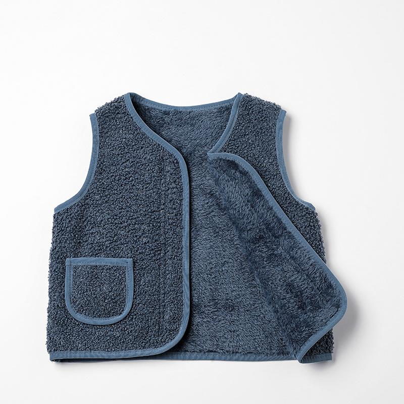 

Одежда для маленького мальчика Жилет Весна Детский Девочки Без рукавов Младенческий Однотонный Жилет Осень Детские Хлопковые Пальто 160